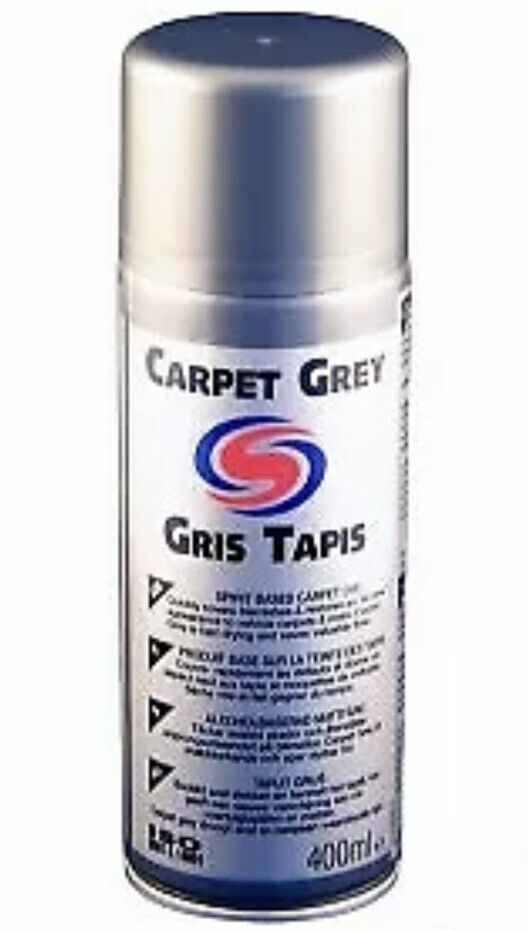 2 x Autosmart Carpet Grey/Black Carpet Dye For Carpets Mats and Tyres