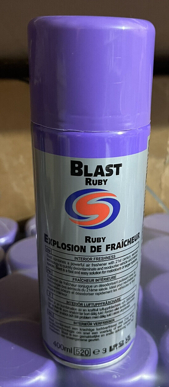 2 x AUTOSMART RUBY BLAST 40TH ANNIVERSARY LIMITED EDITION AIR FRESHENERS SCENT