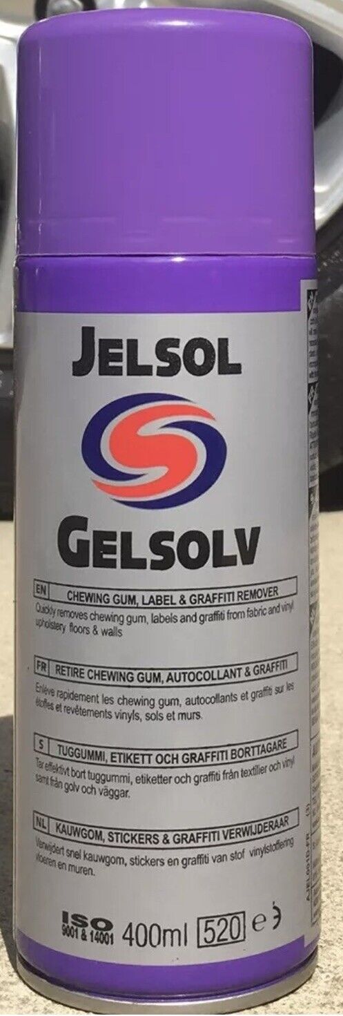 3 x Autosmart Jelsol (gum, glue, label, graffiti remover for all surfaces) TRADE