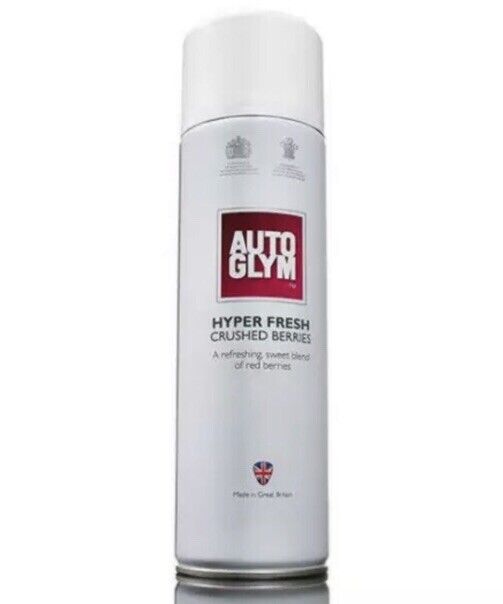 12 X Autoglym Hyperfresh Crushed Berries Air Freshener Odour Eliminator