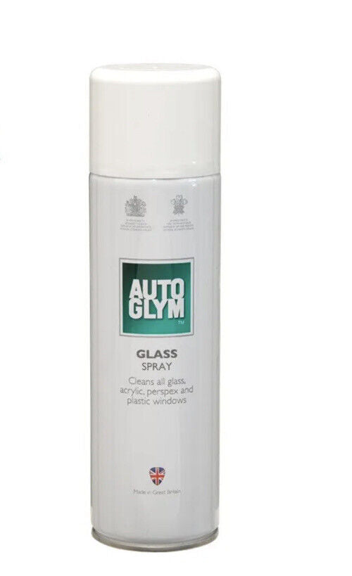 6 x NEW Autoglym GLASS SPRAY CLEANER Acrylic Perspex 450ml FREE DELIVERY