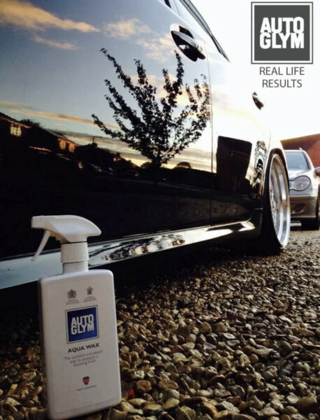 2 x AUTOGLYM Rapid Aqua Wax Complete Kit Shine 2 x Cloths FREE DELIVERY
