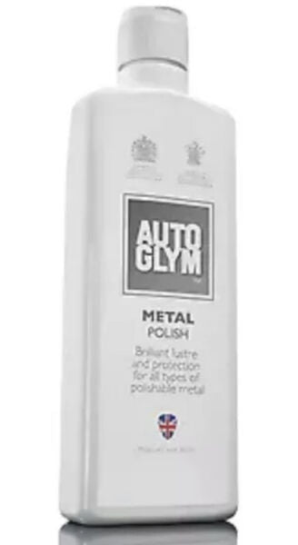 2 X Autoglym Metal Polish Car Motorbike Motorcycle Compound Cream Steel Chrome