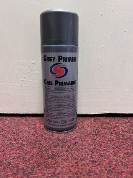 Autosmart Grey Primer 400ml & Autosmart Satin Black 400 ml FREE DELIVERY