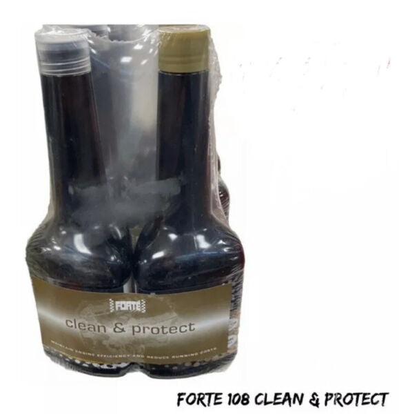 2 x Forte Clean And Protect New Generation Engine Flush & Oil System Protector