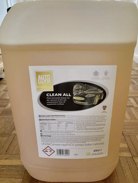 ** Autoglym Clean All 25 Litre 25L Strong Multi-Purpose Cleaner Car / Home **