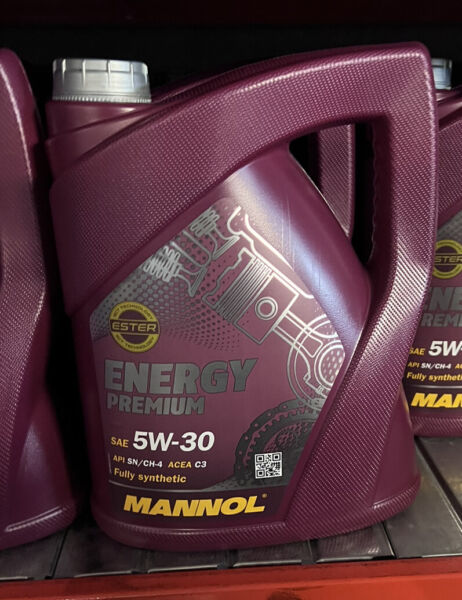 Mannol Premium 5w30 Fully Synthetic 5L Forte Engine Flush And Diesel Treatment