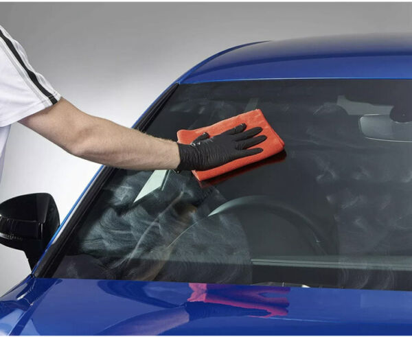 2 x AUTOGLYM CAR GLASS POLISH 325ml + FREE Sponge + Micro Cloth FREE DELIVERY