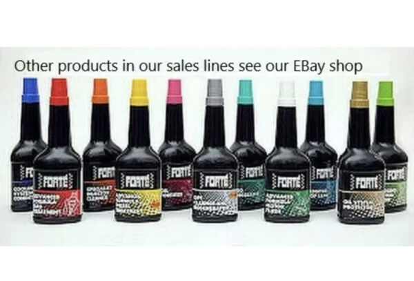 FORTE PETROL EMISSION REDUCER 400ML CLEANS CATALYST CONVERTORS, LOWER EMISSIONS