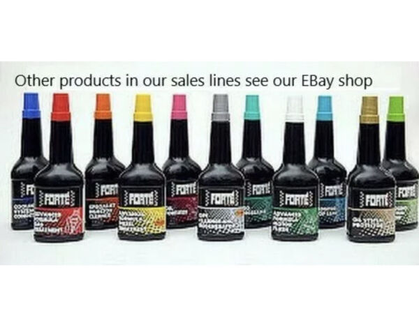 2 x FORTE Top End Treatment 400ml - Noisy Hydraulic Valves & Sticking Valves