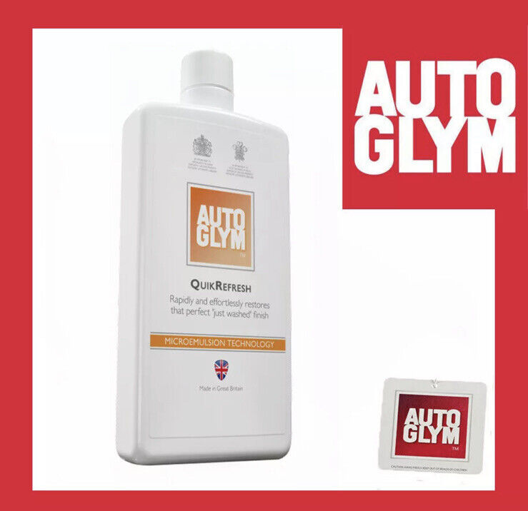 12 x Autoglym Quik Refresh 500ml free hanging air freshener SAMEDAY DISPATCH