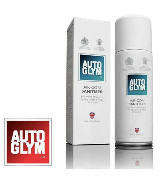 2 x Autoglym Air Con Sanitiser Conditioning System Cleaner & Freshener 150ml