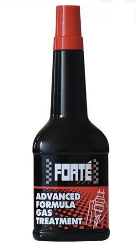 2 x FORTE ADVANCED FORMULA GAS (PETROL) TREATMENT FUEL CLEANER - 400ML BOTTLE