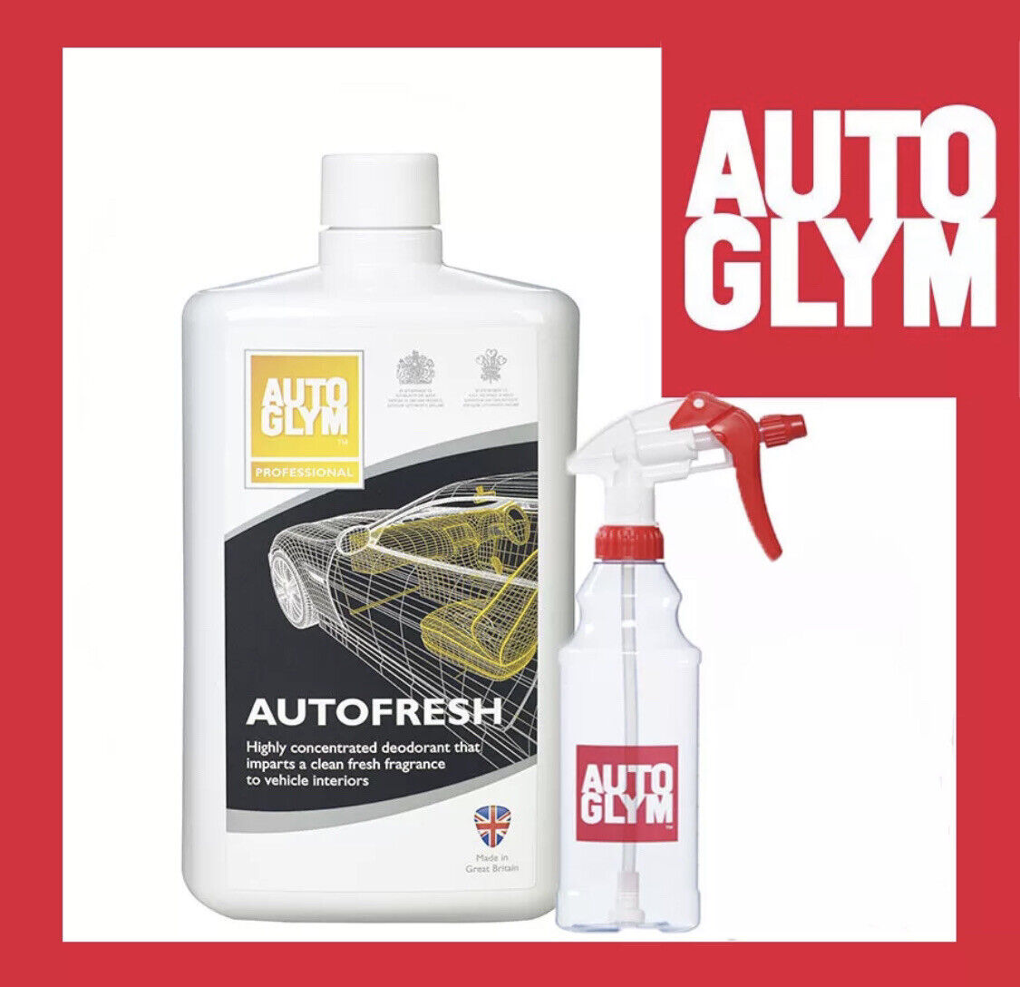 3 X Autoglym Autofresh Concentrate 1 ltr FREE POSTAGE