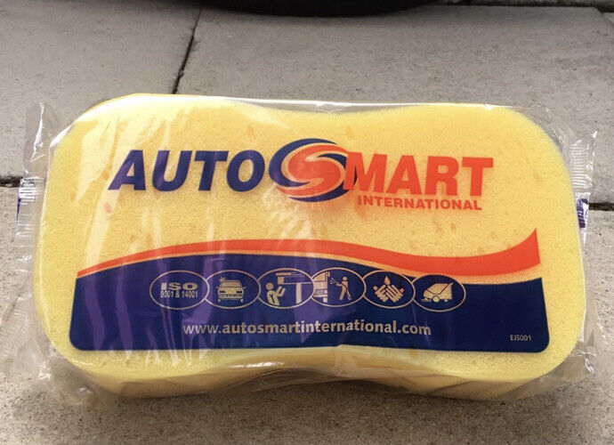 3 x Autosmart Exterior Jumbo Sponge for Car Cleaning Valeting (TRADE PRODUCT)