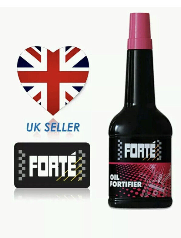 2 x GENUINE Forte Oil Fortifier High Mileage Engine 400ML UK Seller!! .