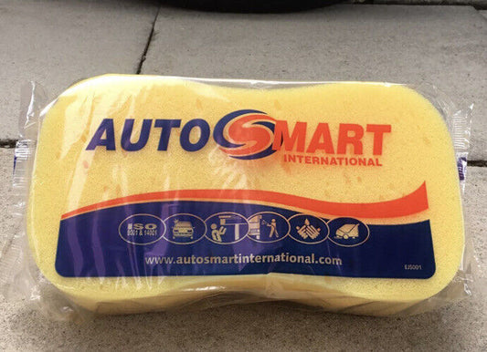 6 x Autosmart Exterior Jumbo Sponge for Car Cleaning Valeting (TRADE PRODUCT)