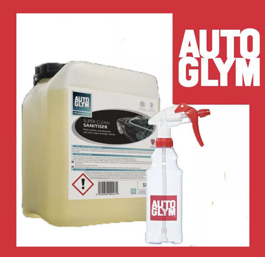 Autoglym Clean Sanitiser 5ltr & Bottle