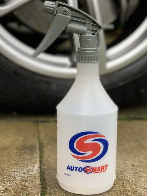 6 X Autosmart Spray Bottle 750ml GREY HD trigger Taiwan chemical resistant