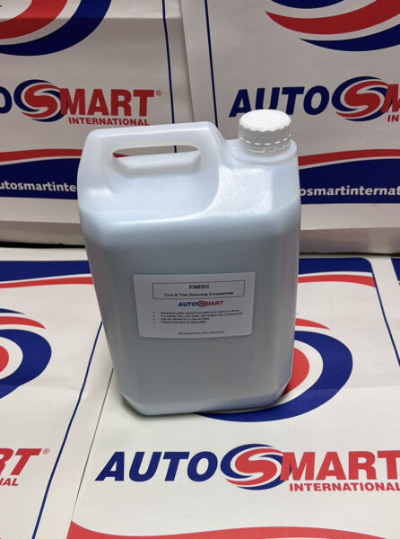 Autosmart Finish Interior Trim Tyre & Engine Dressing Shine 5L Free Cloth P&P