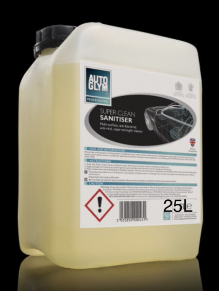 Autoglym Super Clean Sanitiser 25ltr FREE DELIVERY 68B025