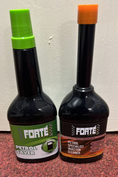 FORTE Petrol Specialist Injector Cleaner 400 ml & Forte Petrol Saver E10 400 ml