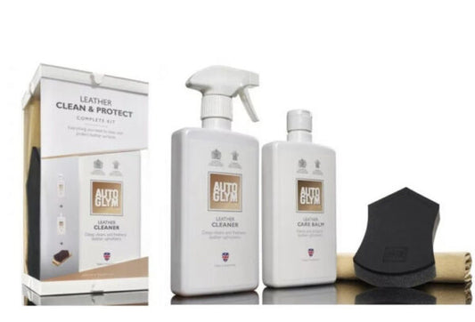 3 x Autoglym Leather Clean & Protect Complete Kit FREE DELIVERY