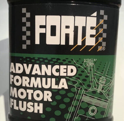 2 x FORTE ADVANCED FORMULA MOTOR FLUSH 400ML KEEPS NEW OIL CLEANER LONGER 40117
