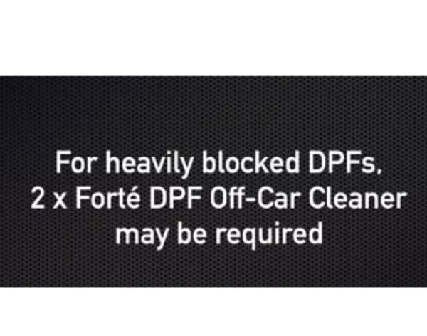 Forte DPF OFF-CAR CLEANER FOAM ACTION 500ML NEW PRODUCT