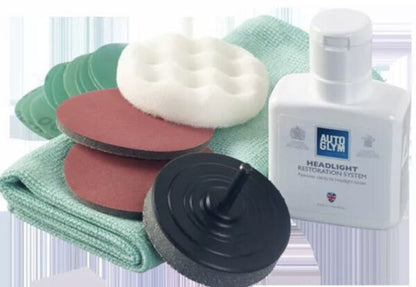 6 x Autoglym Headlight Restoration Complete Kit For a Professional Finish HRSKIT