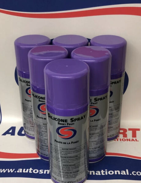 6 x AutoSmart Silicone Spray Berry Trim Dashboard Shine FREE DELIVERY  ?? ??