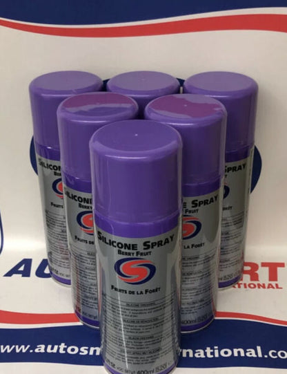 6 x AutoSmart Silicone Spray Berry Trim Dashboard Shine FREE DELIVERY  ?? ??
