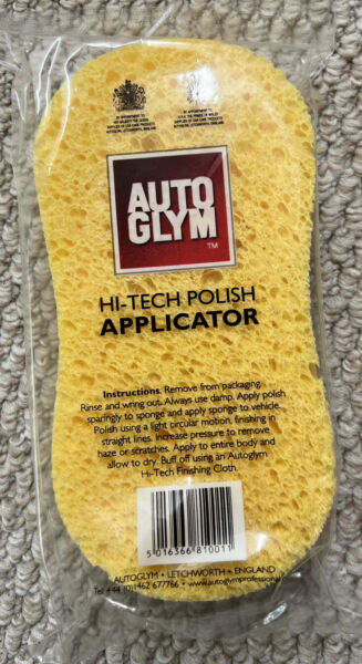 6 x AUTOGLYM BUMPER AND TRIM GEL BUMPER CARE 325ML Free Sponge+ Microfibre Cloth