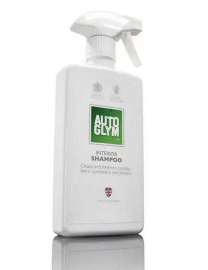 3 x Autoglym Car Interior Cleaner Shampoo Spray Fabric Seat Floor Valet 500ml