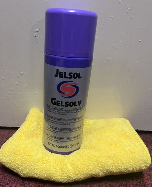Autosmart Jelsol (gum, glue, label, graffiti remover for all surfaces) + Cloth