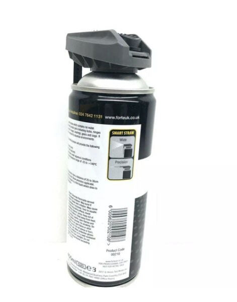 New Forte White Grease 400ml Spray Can Lubricates Locks Hinges Pivots Cogs PTFE
