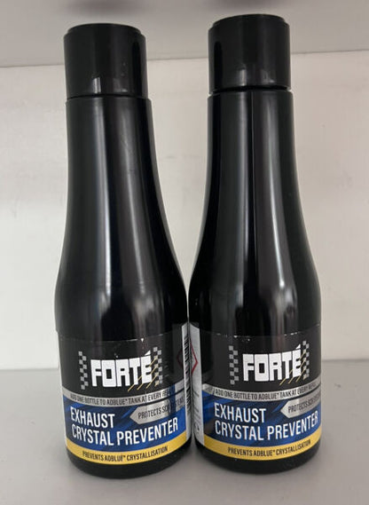 2 x Forte ADBLUE Exhaust Crystal Preventer Protects SCR Systems - 150ml