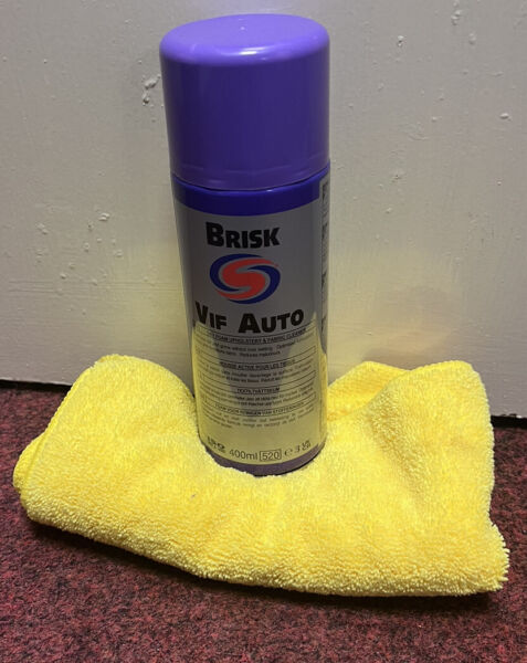 Autosmart Brisk Foam Cleaner Car Care Cleaning Valet Foam Cleaner 400 ML + Cloth